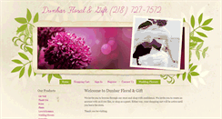 Desktop Screenshot of dunbarfloral.com