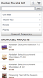 Mobile Screenshot of dunbarfloral.com